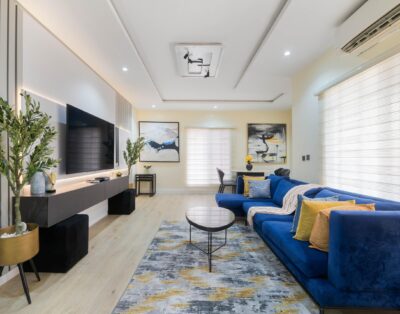 HAVANA Sophisticated 3 Bedroom Apartment with Football Pitch  | Lekki phase 1