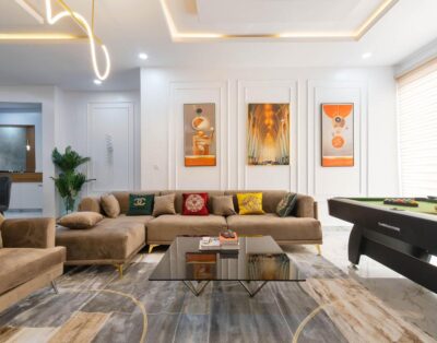 Luxury 2-bedroom with ocean view, swimming pool and snooker board (A1) | ikate Lekki