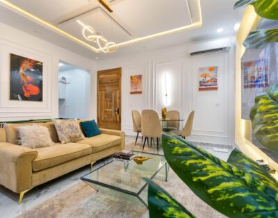 Tranquil 2-bedroom with Beautiful city view and swimming pool (A2) | ikate Lekki