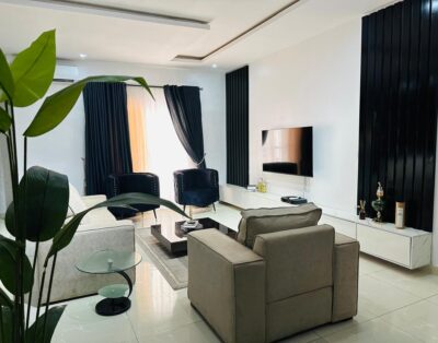 Tasteful 2-bedroom with convertible table soccer and air hockey | Elegushi bus stop, Ikate