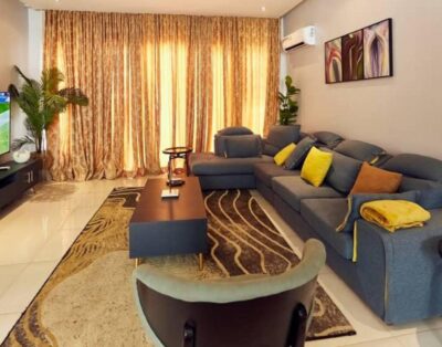 Dainty 2-Bedroom apartment with a balcony and openstyle kitchen (A7)| Elegushi, Ikate